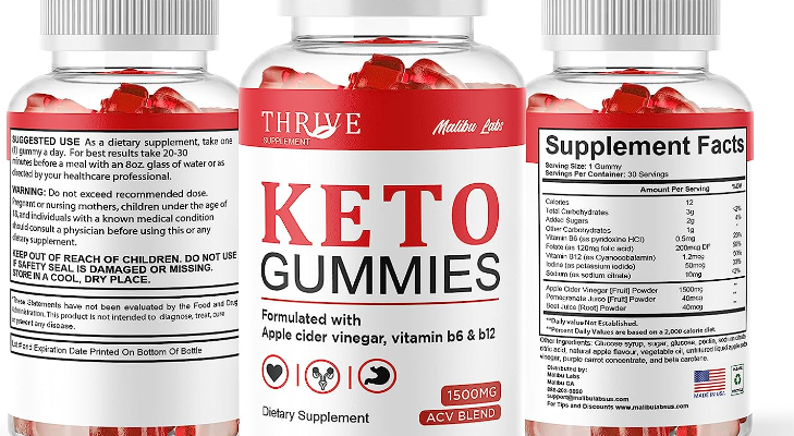 thrive keto+acv gummies