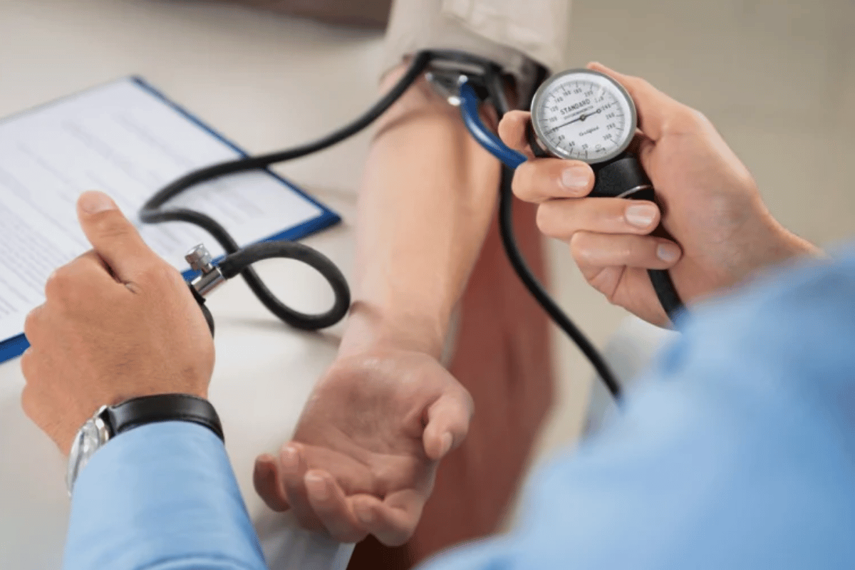 high blood pressure chart