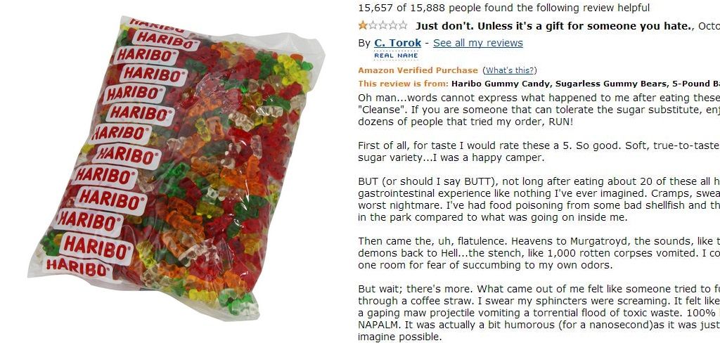 gummy bear haribo amazon reviews