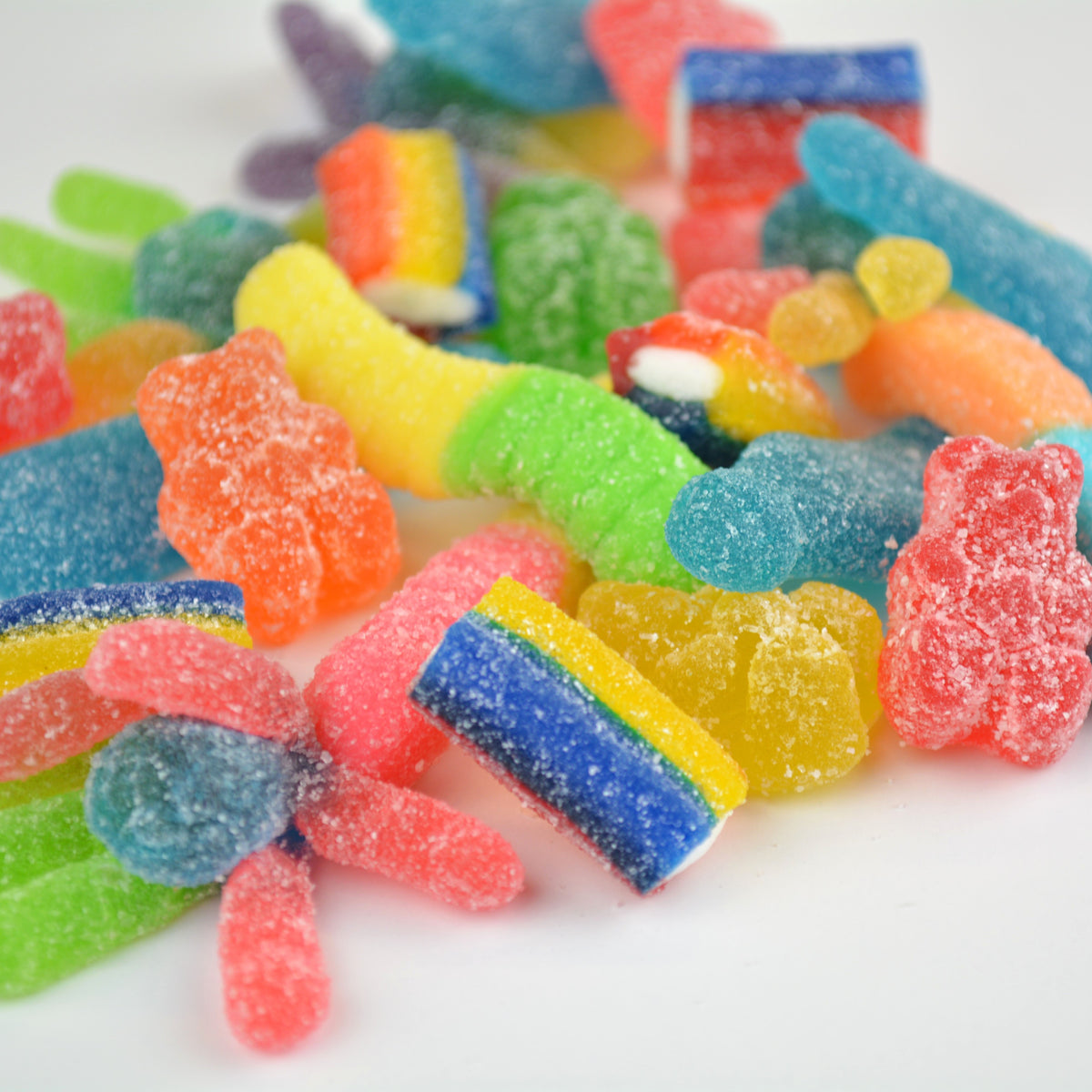 sour gummi candy