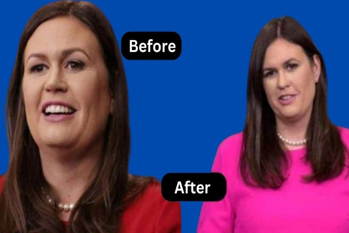 How did Sarah Huckabee Sanders lose weight?