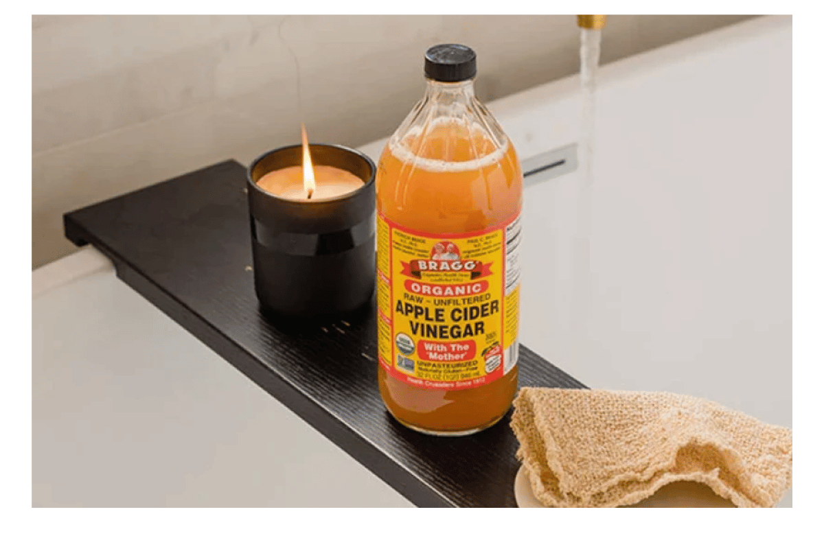 apple cider vinegar bath