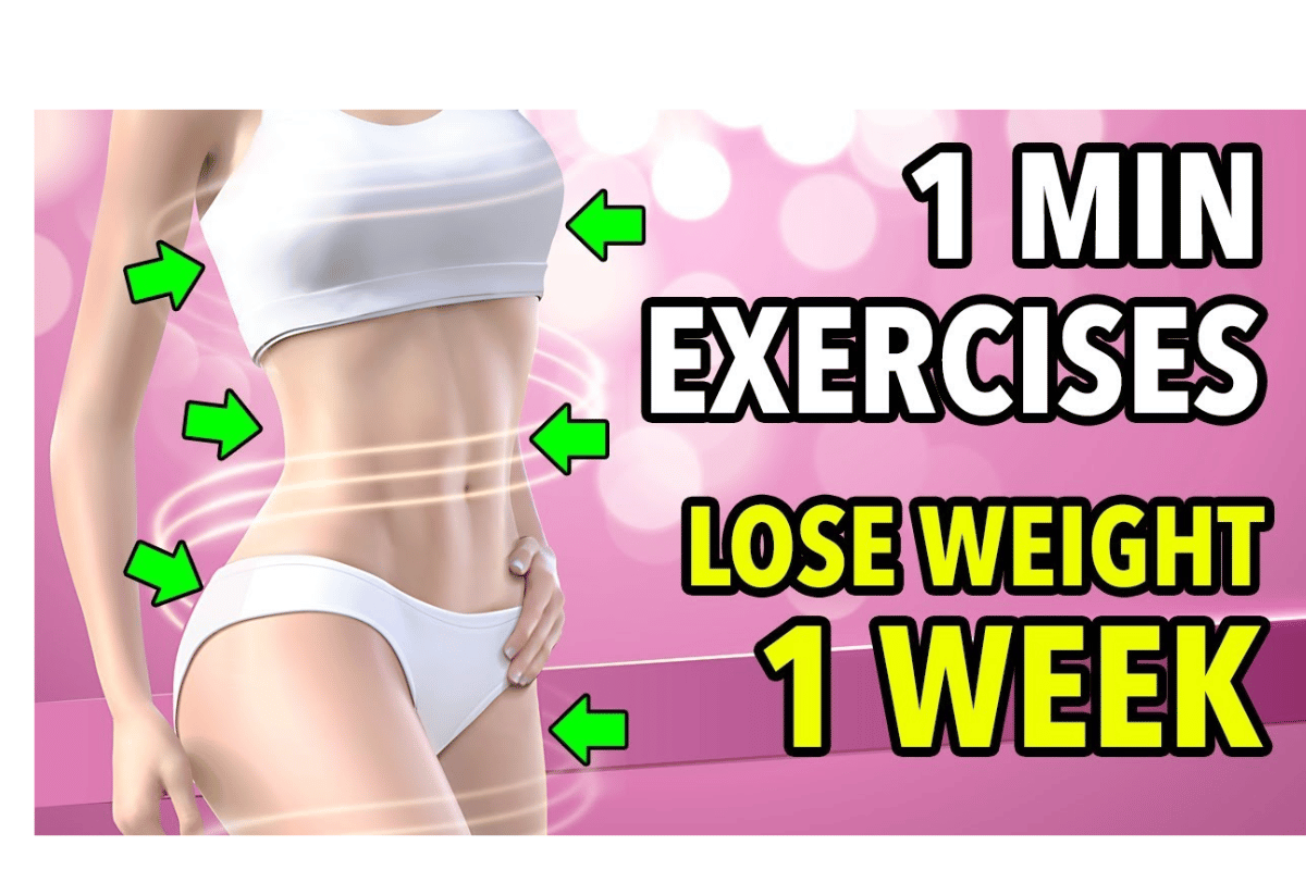how to lose weight in a week