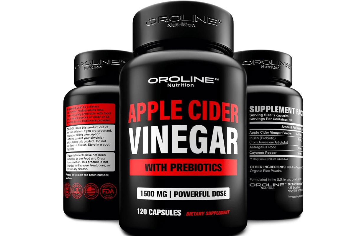 benefits of apple cider vinegar pills