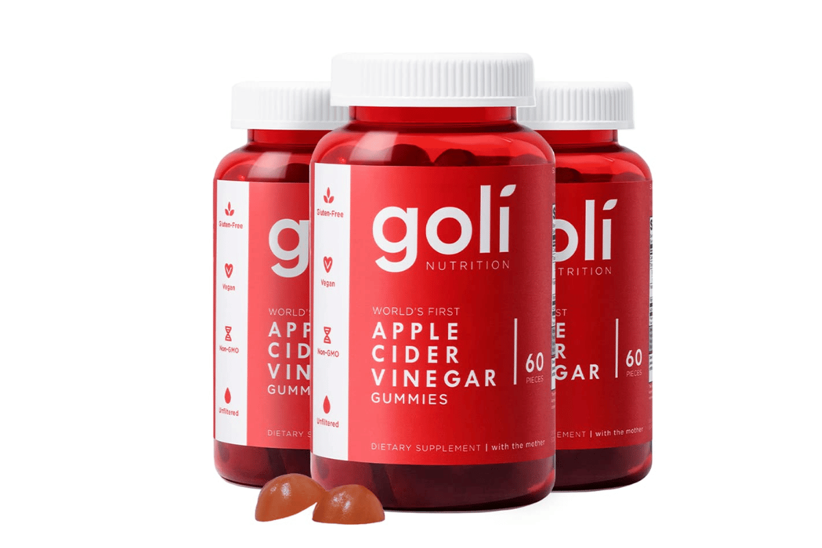 goli apple cider vinegar gummies