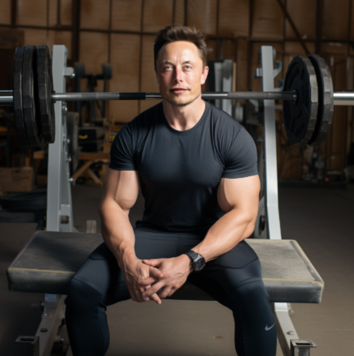 💸💸💸 on X: "Would you lift weights with Elon Musk?  https://t.co/fwsWazlhM3" / X