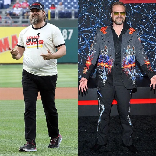 The Beginning of David Harbour’s Weight Loss Transformation