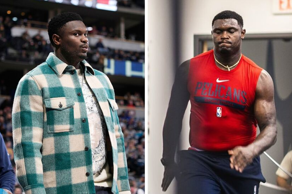 zion williamson weight loss