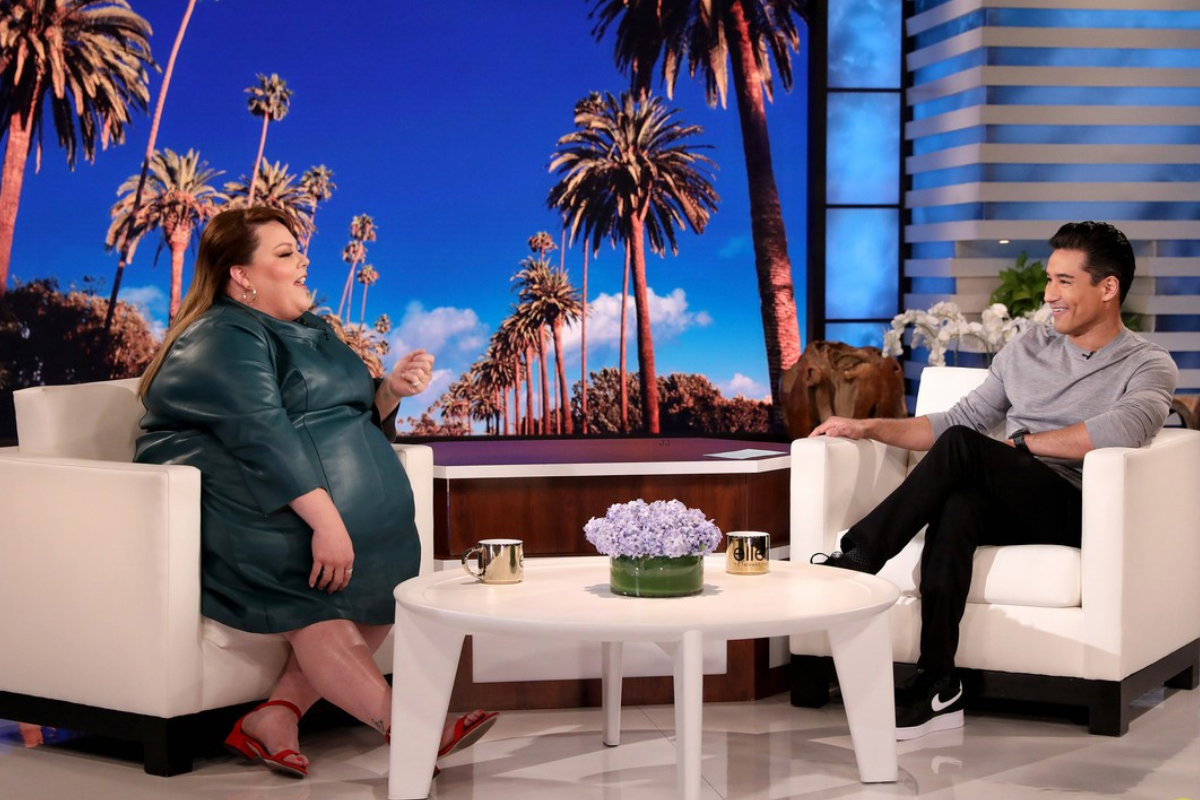 chrissy metz on ellen weight loss